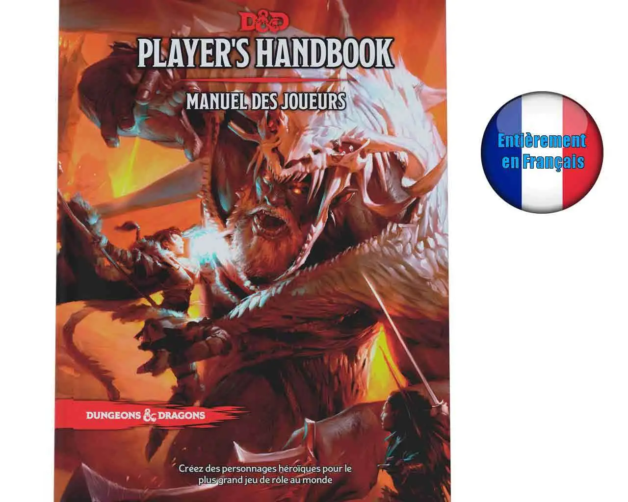 DUNGEONS & DRAGONS - Dungeons Dragons Manuel des Joueurs Version Française - Figurine
